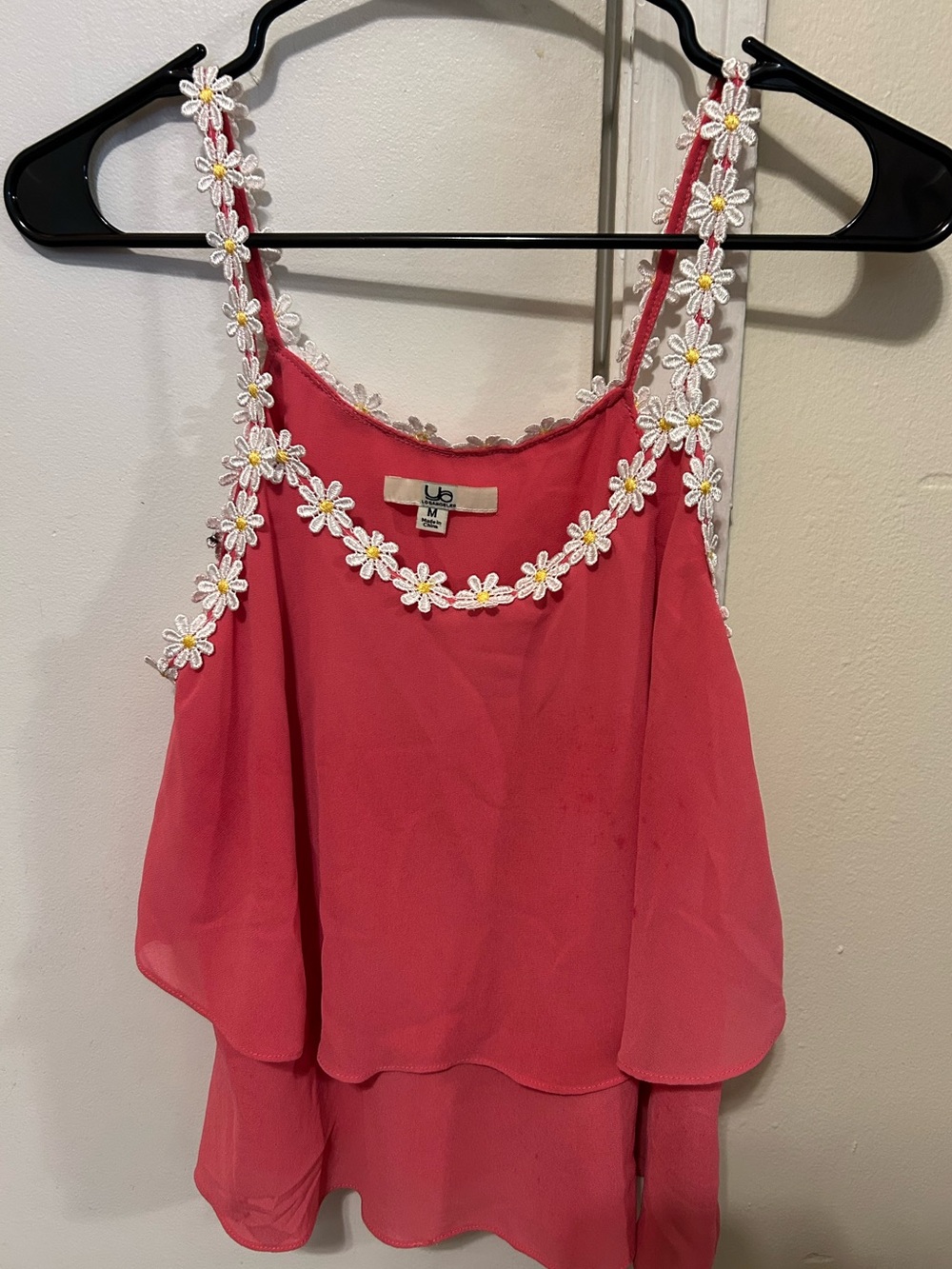 YA Los Angeles pink tank top